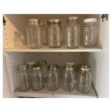 (12) Quart Canning Jars
