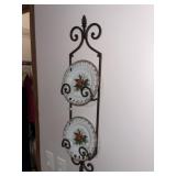 Iron Plate Rack & Plates