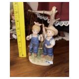 Porcelain Denim Days Collectible Figurine