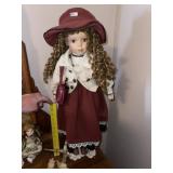 Large Porcelain Collector Doll