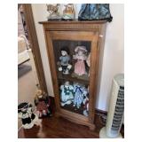 Custom Built Hardwood Display Curio