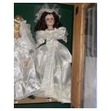 Porcelain Bridal Doll