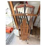 Vintage Wood Snow Sled
