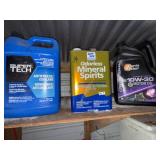 Antifreeze ~ Paint Thinner & 4 Qts Motor Oil