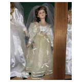 Porcelain Bridal Doll