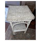 Wicker Side Table