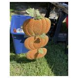 Metal Yard Pumpkin