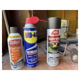 Starting Fluid ~ WD40 & Paint (Full Cans)