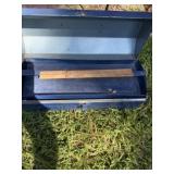 Blue Tool Box & Tool Tray