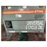 (6) Stihl 2 Cycle Oil (8 Oz Bottles)