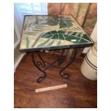 Wrought Iron Side Table