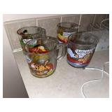 (4) Vintage Garfield Coffee Mugs