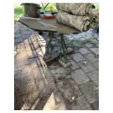 Vintage Iron Base Table