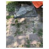 Wrought Iron Drink Table
