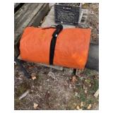 Large Orange Poly Tarp