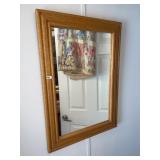 Hard Wood Wall Mirror