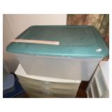 Storage Tote & Lid (Green)