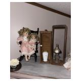 Porelain Dolls & Decor in Group