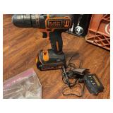 B&D 20V Lithium Drill & Charger (Ready to use)