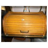 Wood Bread Box