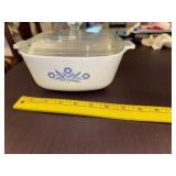 Vintage Blue Cornflower Casserole Dish (1.5 Qt)