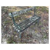 Park / Porch Bench & Cross Decor