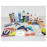 Glue, Adhesive, Hot Glue Guns, Etc. (No Ship)