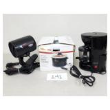 RoadPro Slow Cooker, Coffee Maker, Fan (No Ship)