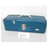 Vintage Union Metal Tool Box Chest (No Ship)