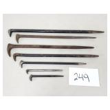 Rolling Head Pry Bars