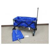 Folding / Collapsible Blue Wagon Cart (No Ship)