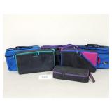 (6) Vintage Cassette Tape Storage Cases
