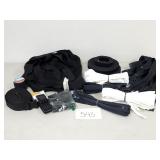 Webbing Strap, Buckles, Zippers, Velcro (No Ship)