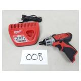 Milwaukee 12V Cordless Hex Screwdriver + Charger