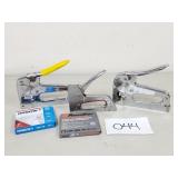 (3) Arrow Staplers + Staples