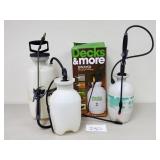 (4) Lawn & Garden Plastic Pump Sprayers (No Ship)