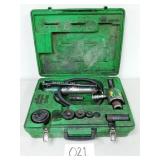 Greenlee Hydraulic Hand Pump and Dies (No Ship)