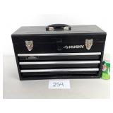 Husky 3-Drawer Portable Metal Tool Box (No Ship)
