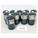 (10) Coleman Propane Fuel Bottles (No Ship)