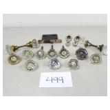 Vintage Glass Door Knobs