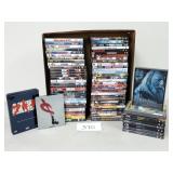 ~71 DVDs Lot - Harry Potter, Rocky,...(No Ship)