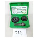 Greenlee 7237 Slug Buster Knockout Punch Set