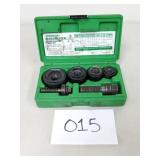 Greenlee 7235 Slug Buster Knockout Punch Set
