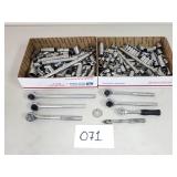 Sockets and Ratchets Lot