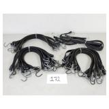 ~32 Rubber Bungee Cords / Tarp / Tie Down Straps