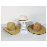 3 Western / Southwest Cowboy Hats (No Ship)