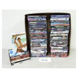 ~70 DVDs + Indiana Jones Set (No Ship)
