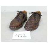 Dr. Martens Crazy Horse Leather Brogue Shoes