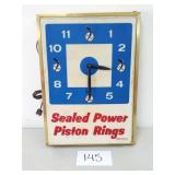 Vintage Sealed Power Piston Rings Clock (No Ship)