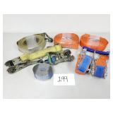 (4) 2" Ratchet Straps / Cargo Tie Downs